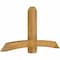 Ekena Millwork Bellingham Rough Sawn Timber Gable Bracket, Western Red Cedar, 72"W x 39"H x 6"D x 6"F, 13/12 Pitch GBW072X39X0606BEL00RWR - alternate 5
